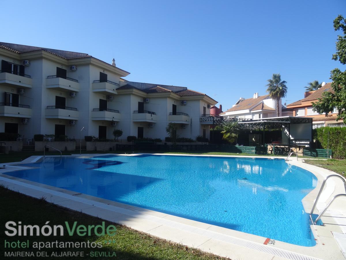 Hospedium Hotel Apartamentos Simon Verde Μαϊρένα δελ Αλχαράφε Εξωτερικό φωτογραφία